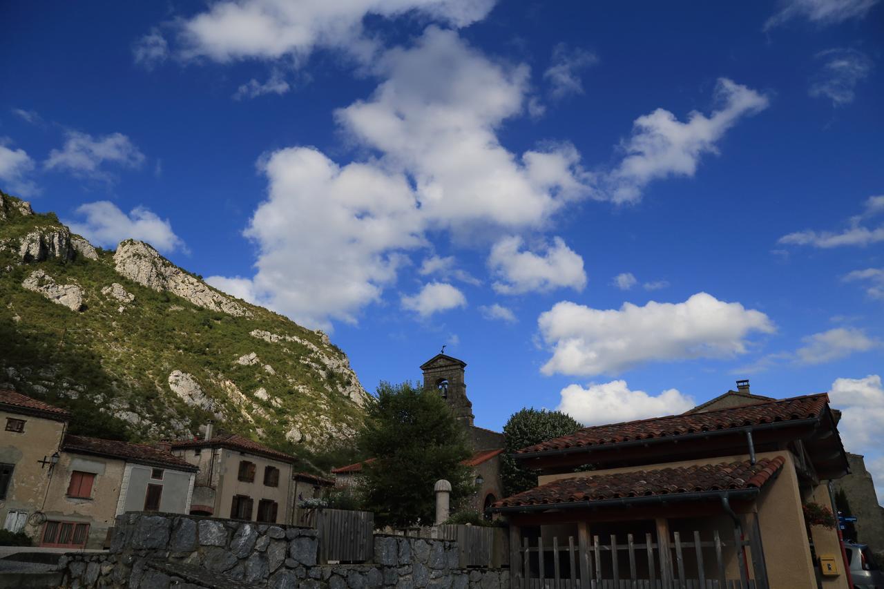 Gite D'Etape De Roquefixade Exterior foto